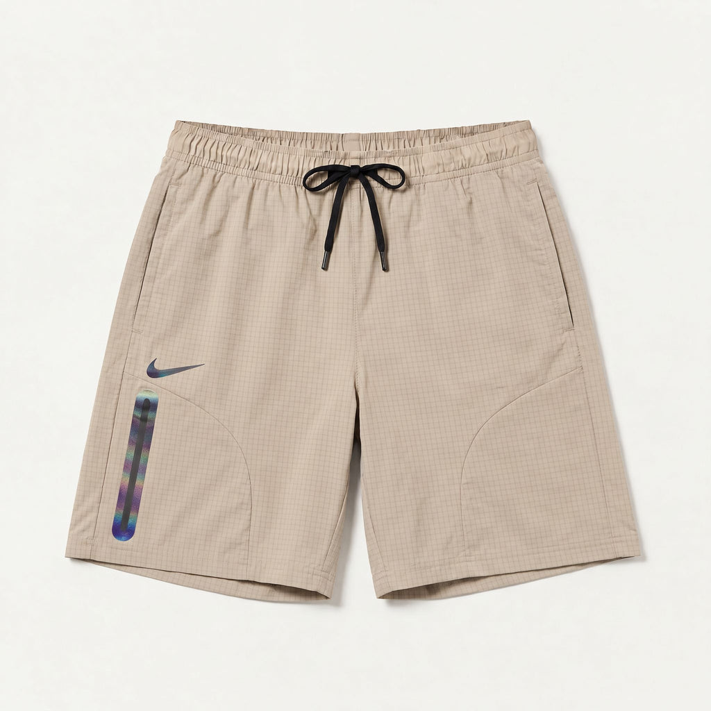 Pantaloneta Deportiva PAN14 Crema para hombre