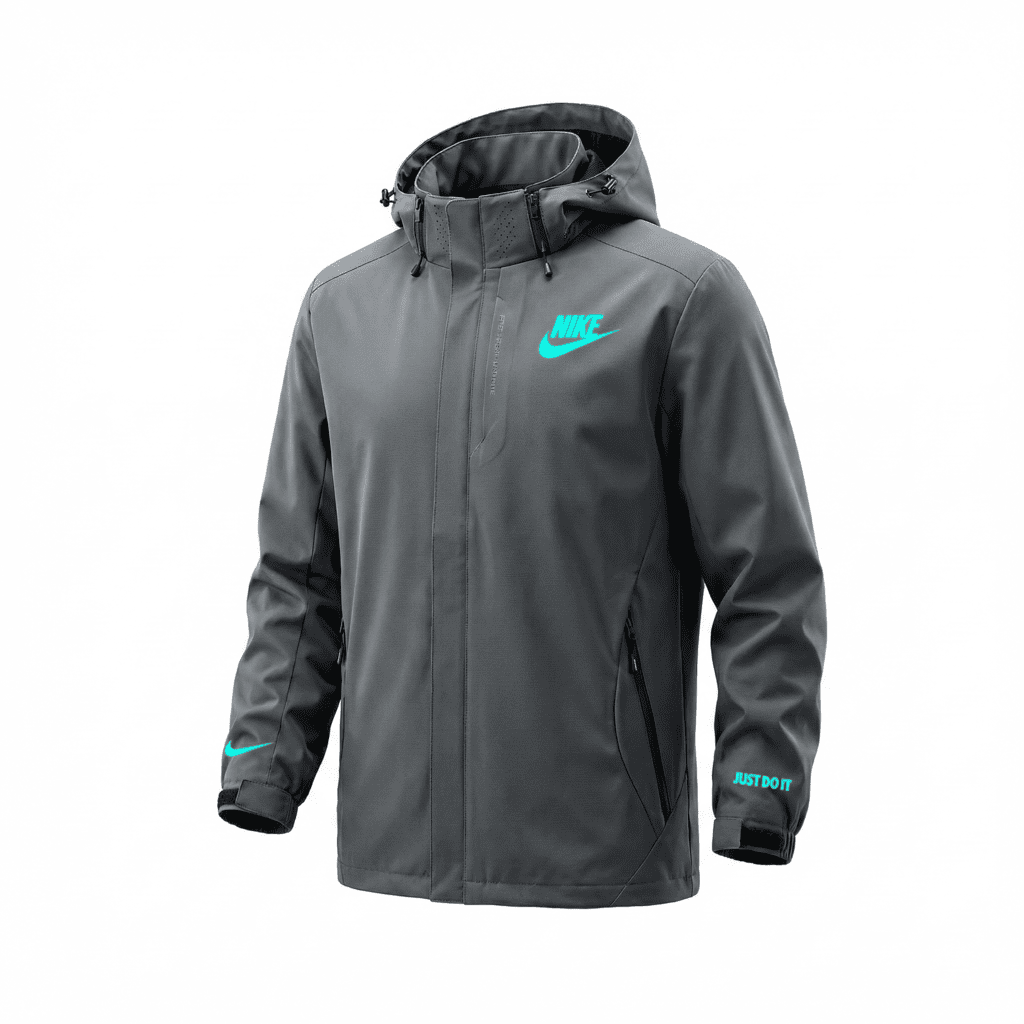 Chaqueta Deportiva Gris Oscuro Para Hombre Ref. 6266