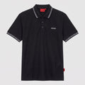 Camiseta 918021 Tipo Polo Negro para hombre