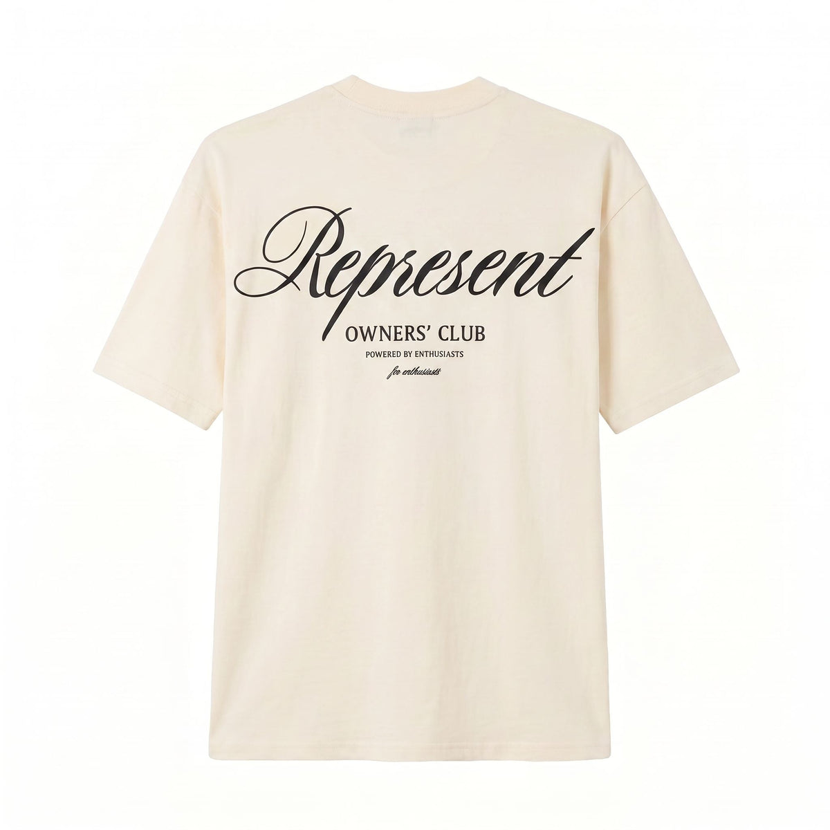 Camiseta 788331 Oversize Crema para hombre