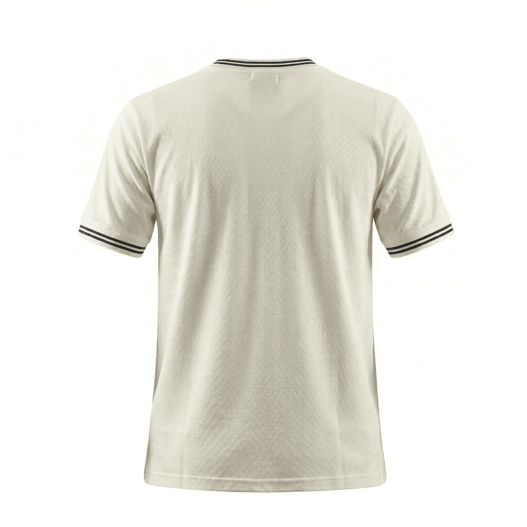 Camiseta 66043 Básica Crema Para Hombre
