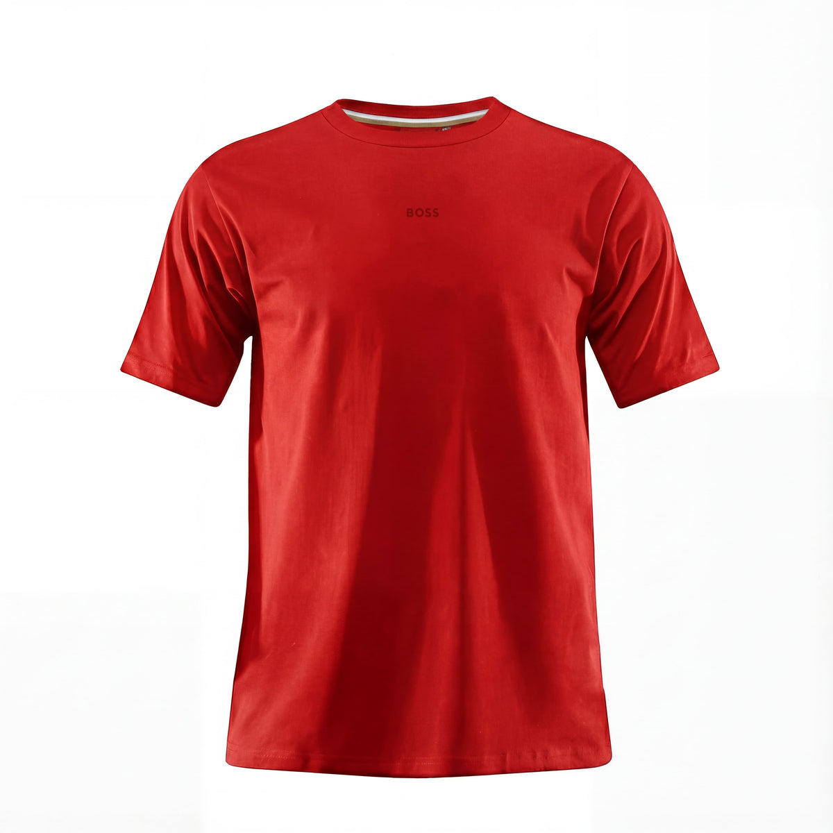 Camiseta B66048 Básica Roja Para Hombre