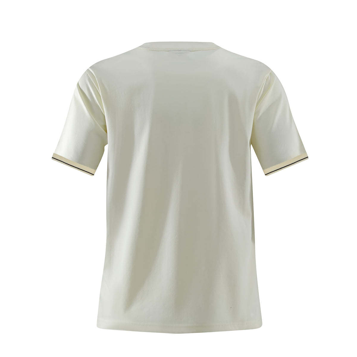 Camiseta 66430 Básica Crema Para Hombre