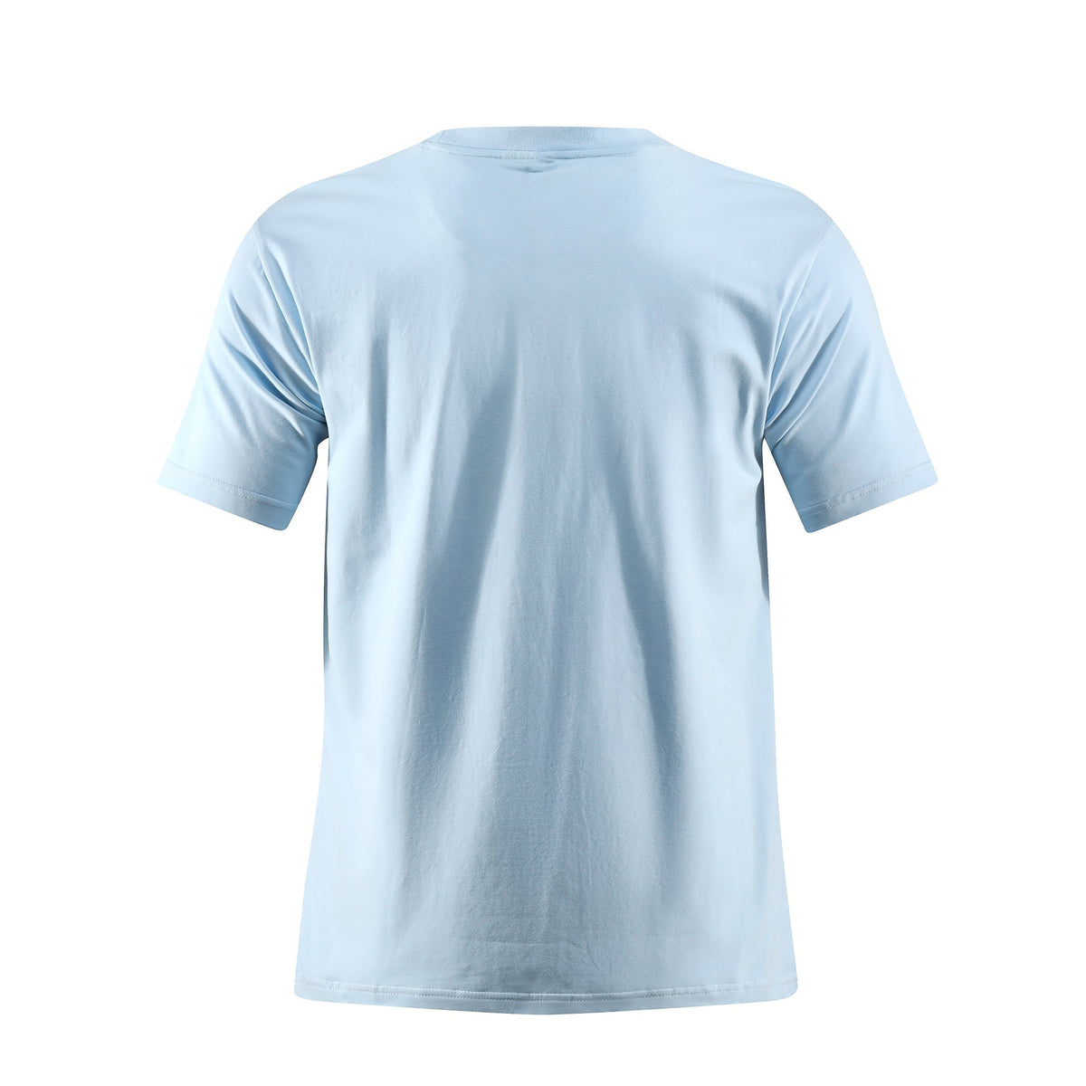 Camiseta 66676 Básica Azul Claro Para Hombre