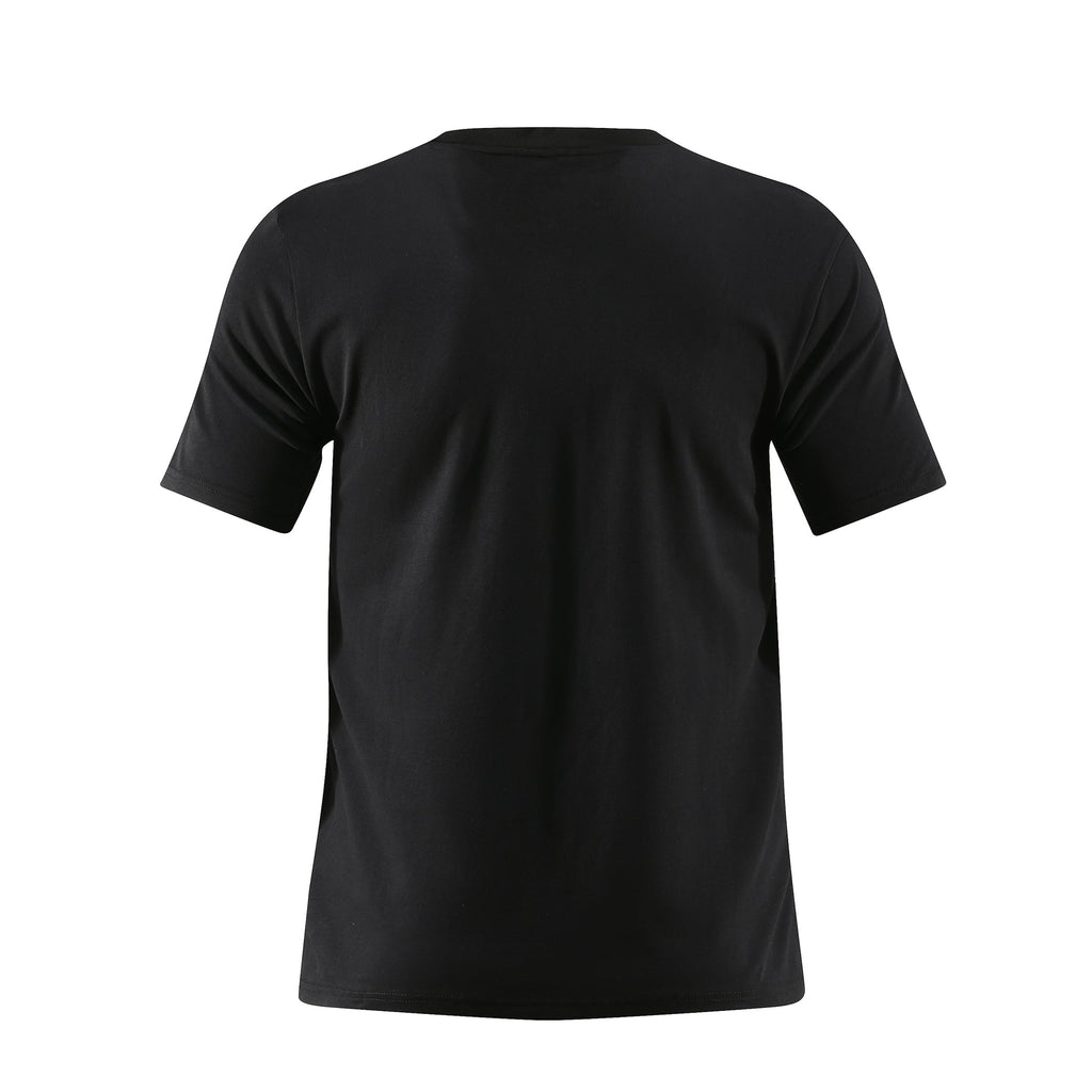 Camiseta 66676 Básica Negra Para Hombre