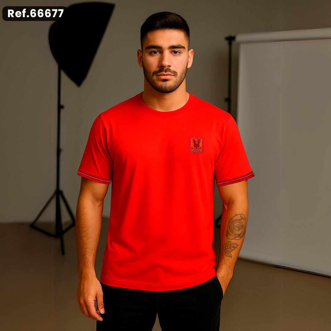 Camiseta 66677 Básica Roja