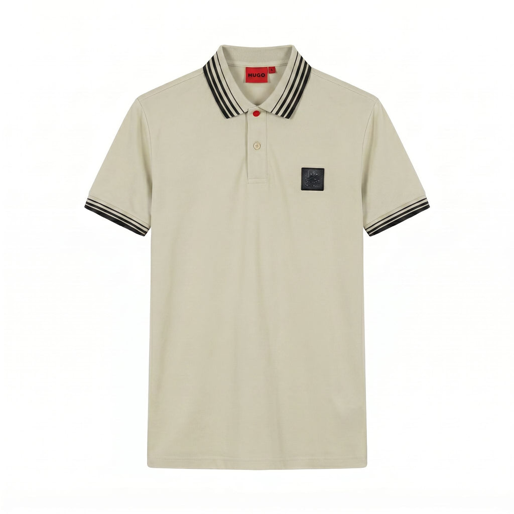 Camiseta 918022 Tipo Polo Khaki para hombre