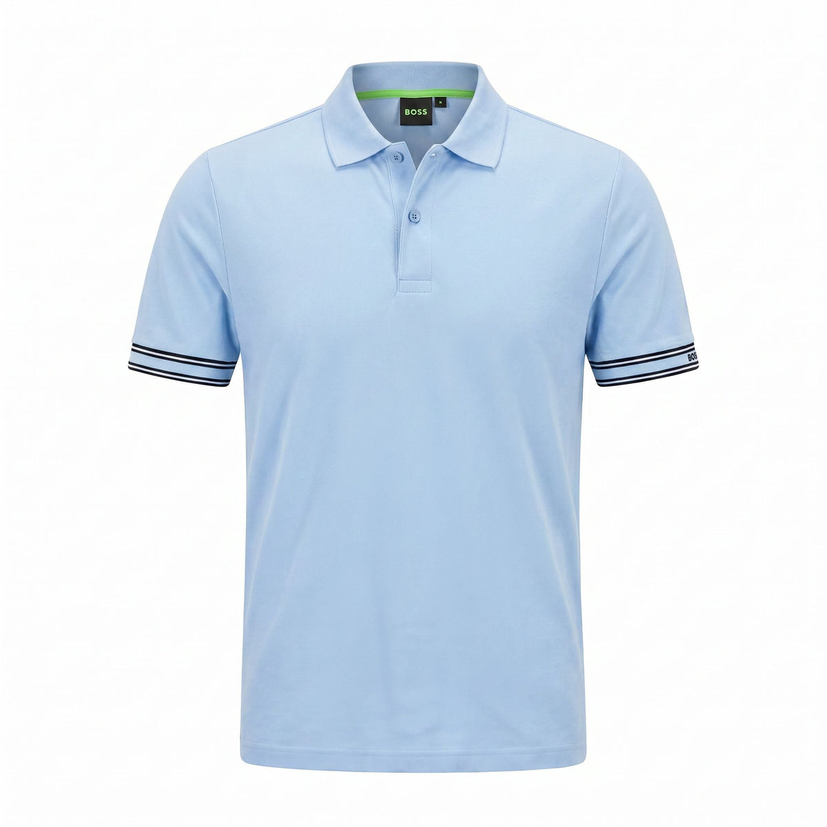 Camiseta 185022 Tipo Polo Azul Claro para hombre