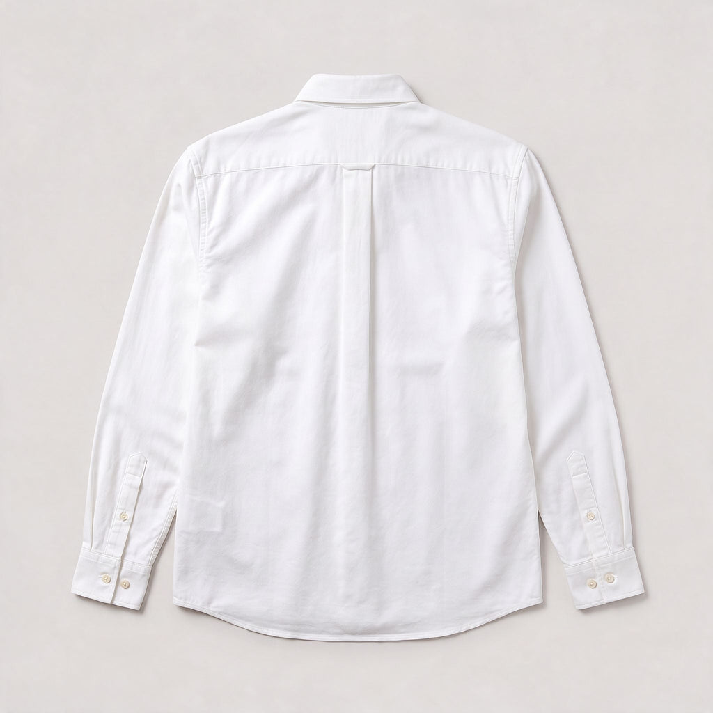 Camiseta 50021 Manga larga Blanco para hombre