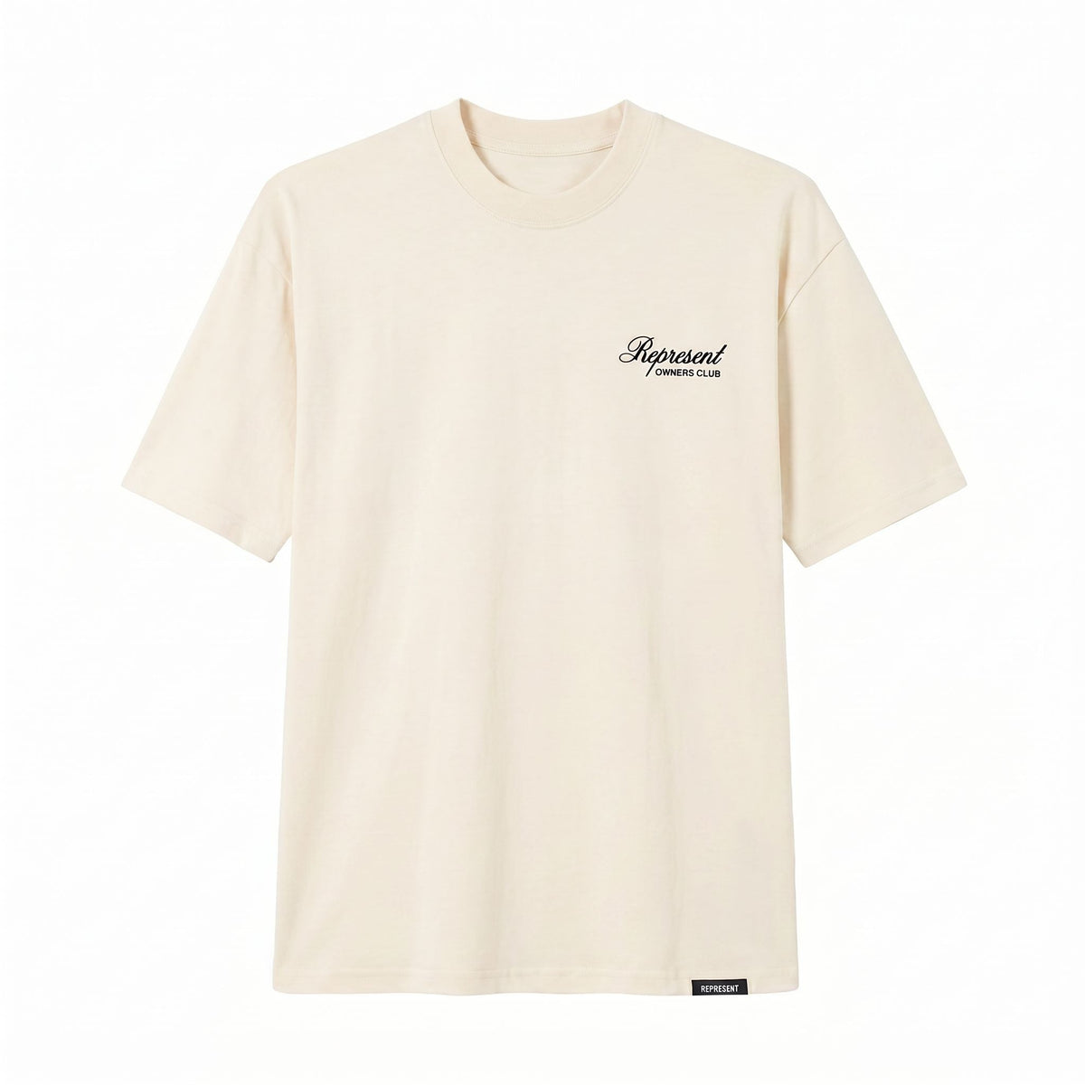 Camiseta 788331 Oversize Crema para hombre