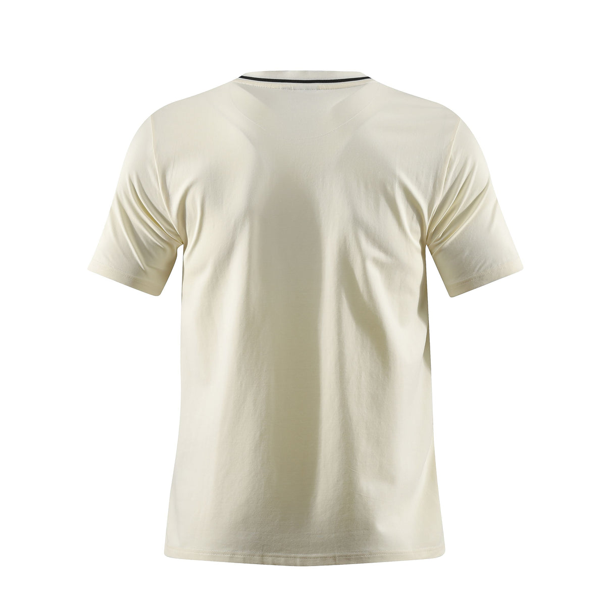 Camiseta 66044 Básica Crema para hombre