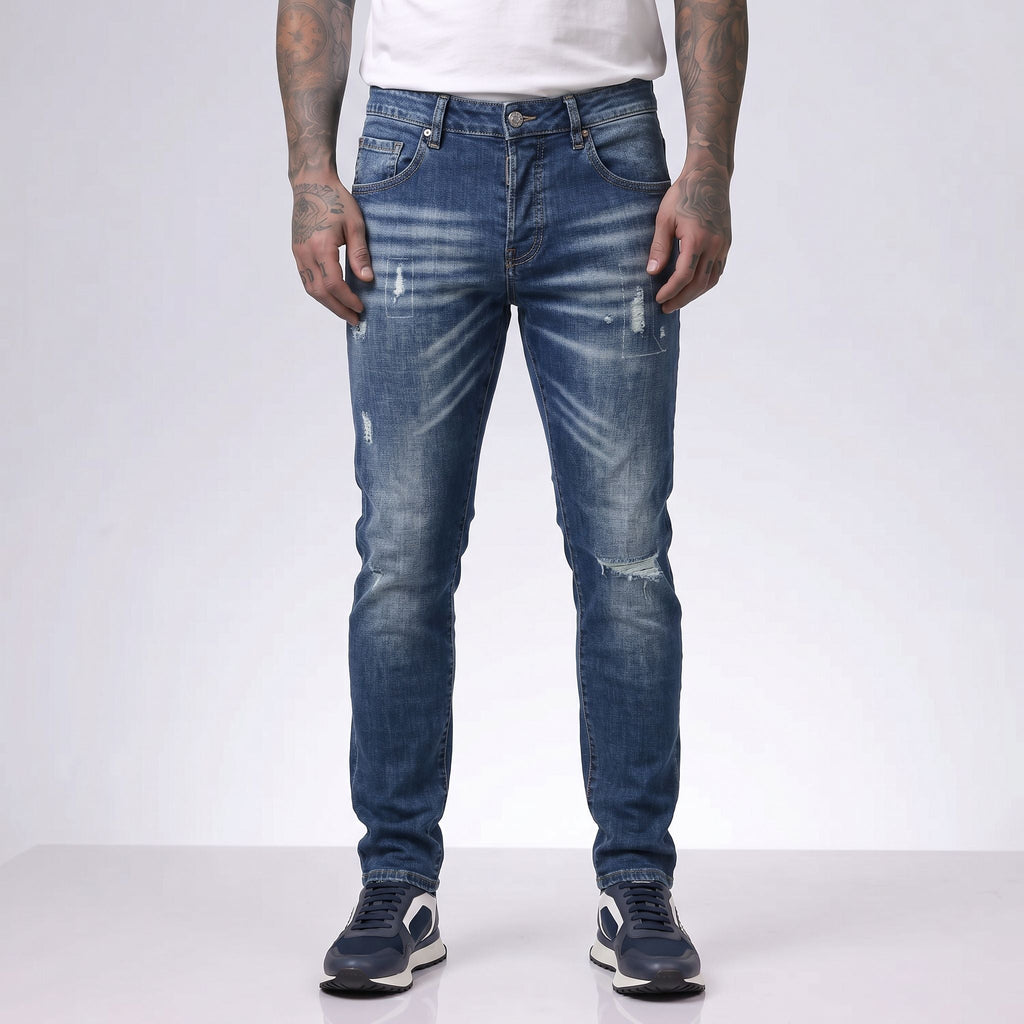 Jean DS S223 Azul Para Hombre