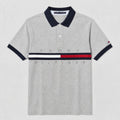 Camiseta 778112 Tipo Polo Gris para hombre