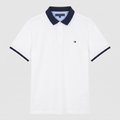 Camiseta 778113 Tipo Polo Blanca para hombre