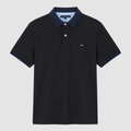 Camiseta 778113 Tipo Polo Negra para hombre