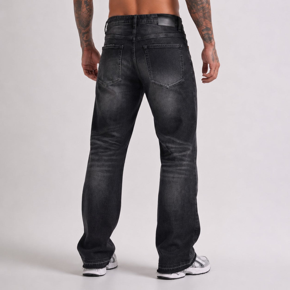 Jean PP PU024L Gris Oscuro Para Hombre