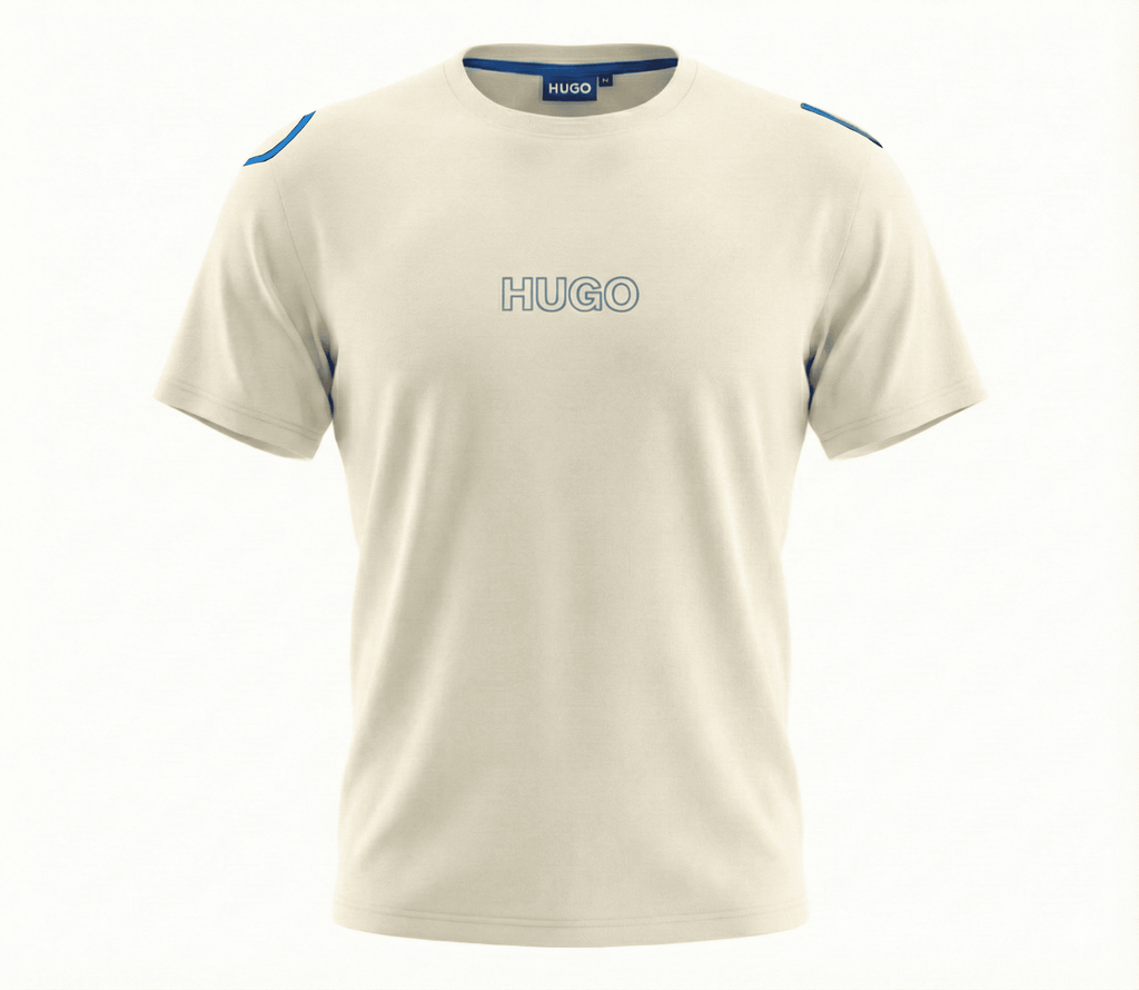Camiseta 786639 Estampada Crema Para Hombre