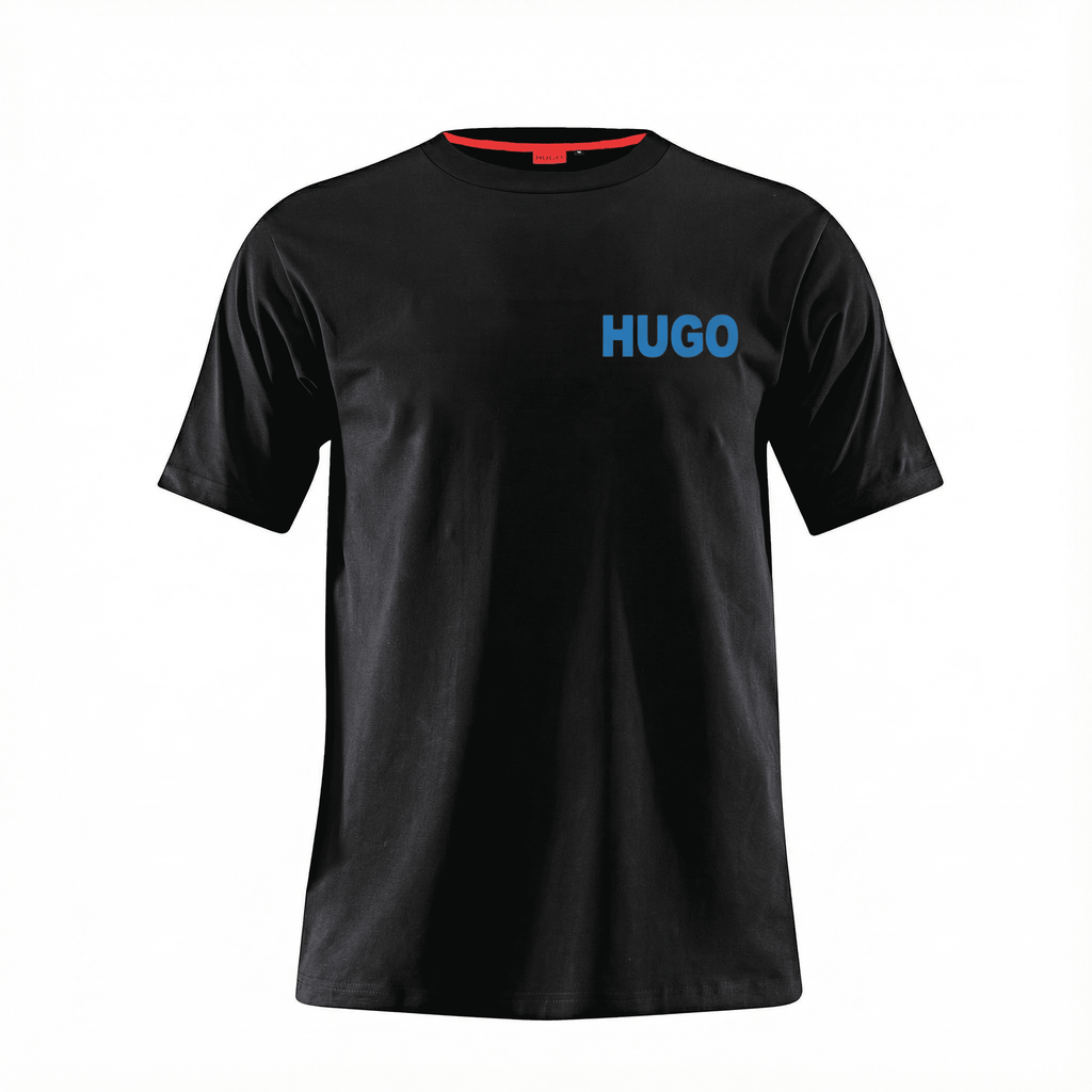 Camiseta 786644 Estampada Negra Para Hombre