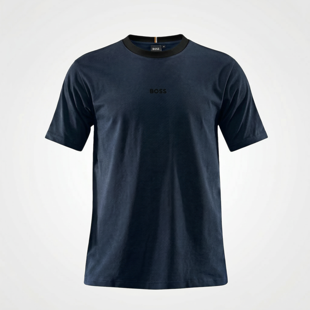 Camiseta 786648 Básica Azul Oscuro Para Hombre