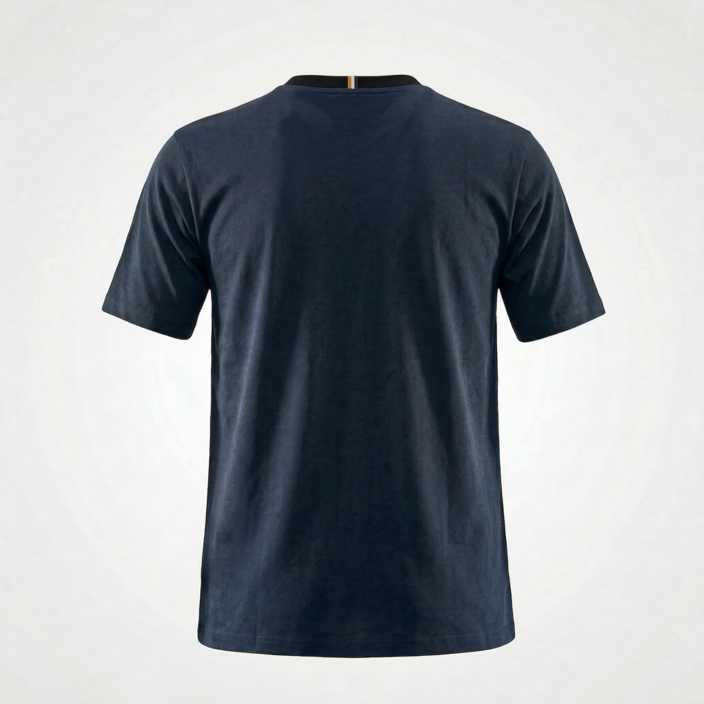 Camiseta 786648 Básica Azul Oscuro Para Hombre