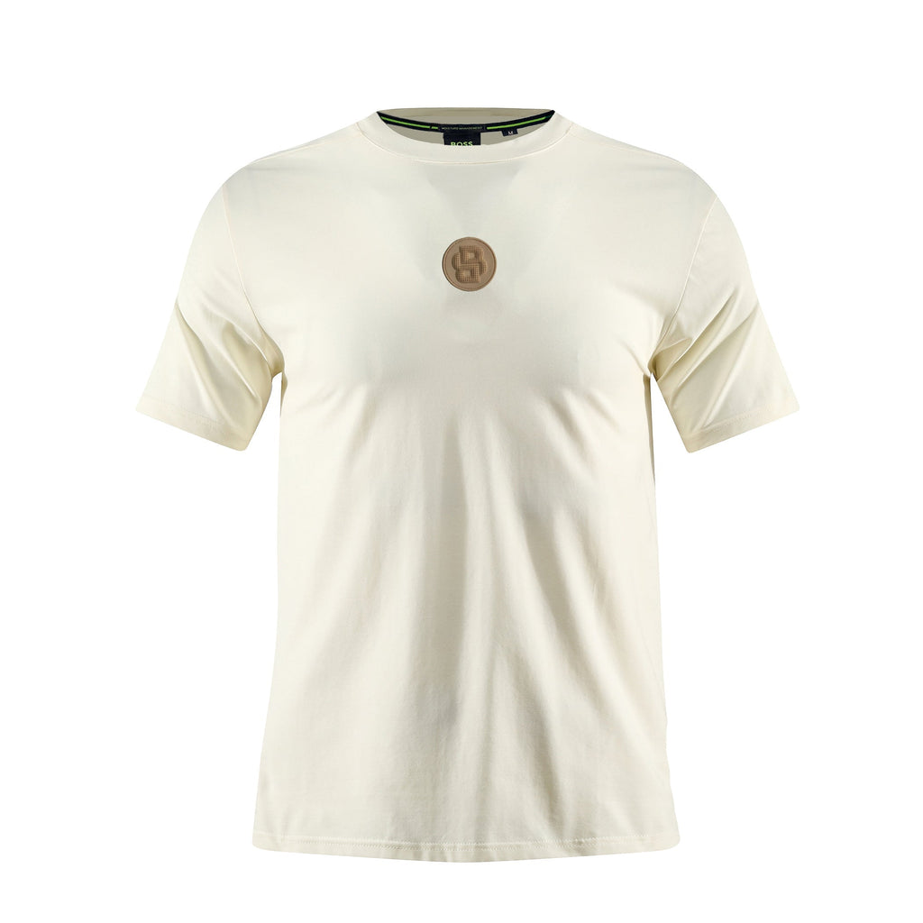 Camiseta 786654 Básica Crema Para Hombre