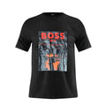 Camiseta 786655 Estampada Negra Para Hombre