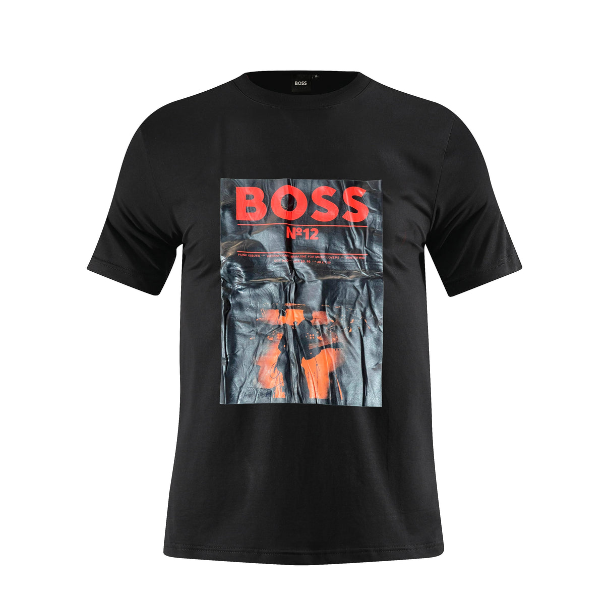 Camiseta 786655 Estampada Negra Para Hombre