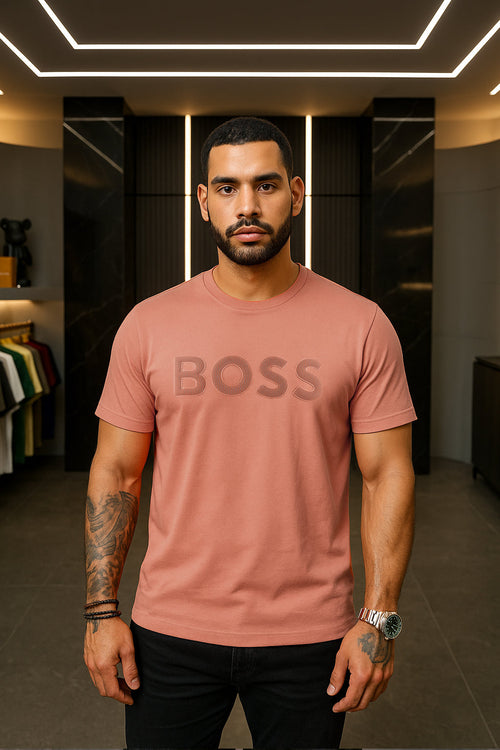 Camiseta 786656 Estampada Naranjada