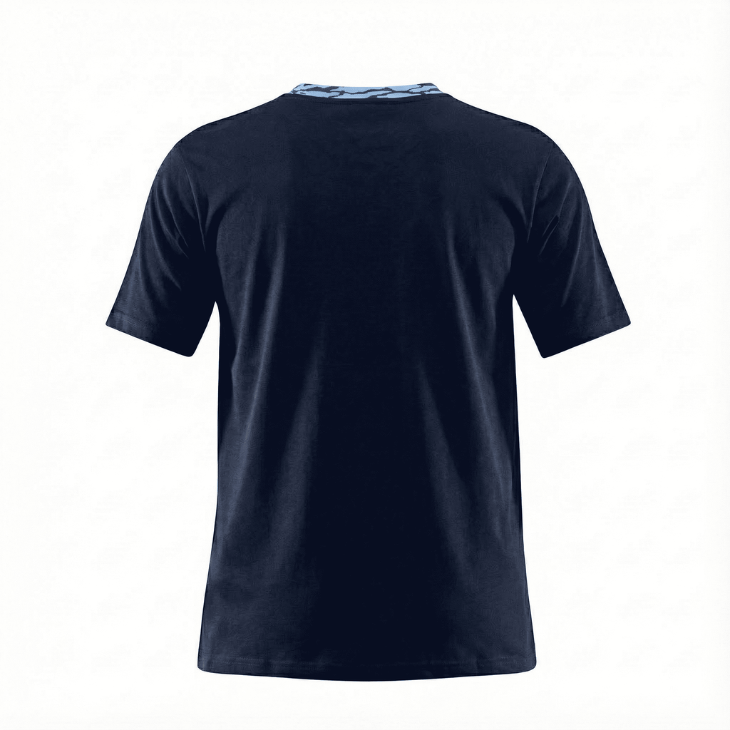 Camiseta 786661 Básica Azul Oscuro Para Hombre