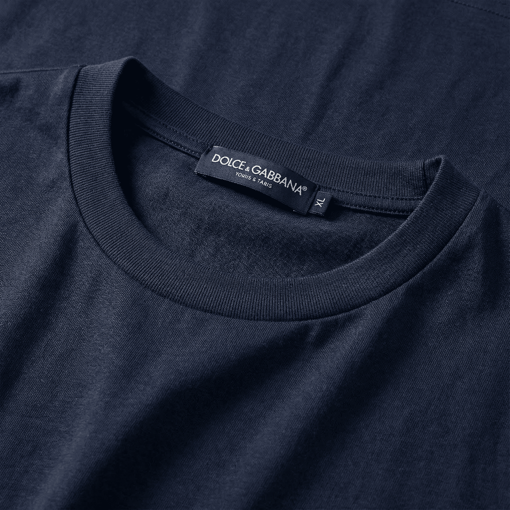 Camiseta 786670 Básica Azul Oscuro Para Hombre