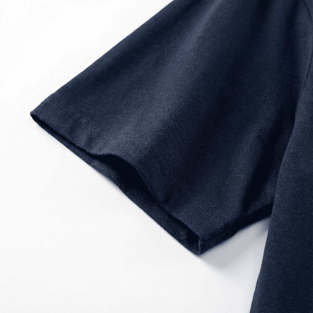Camiseta 786670 Básica Azul Oscuro Para Hombre