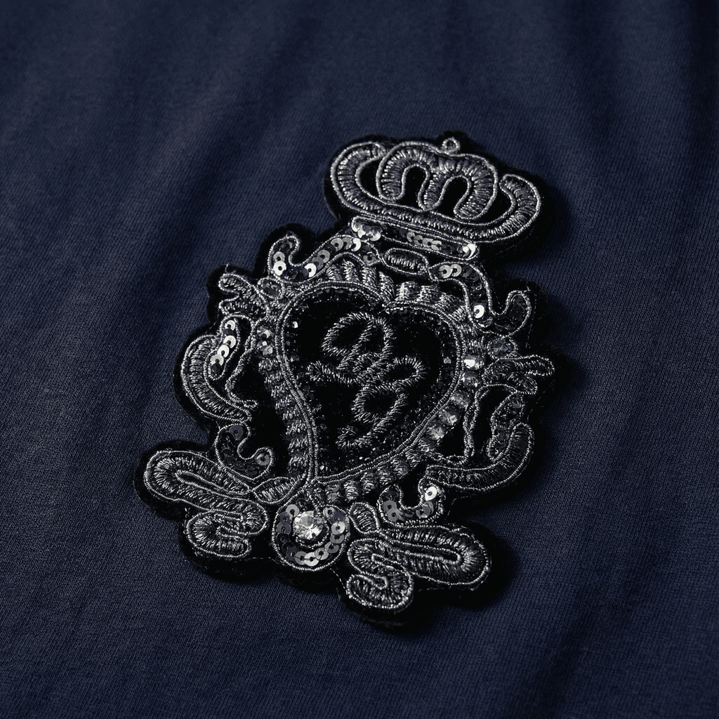 Camiseta 786670 Básica Azul Oscuro Para Hombre