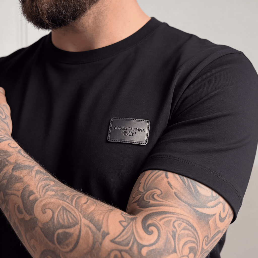 Camiseta 786763 Básica Negra Para Hombre