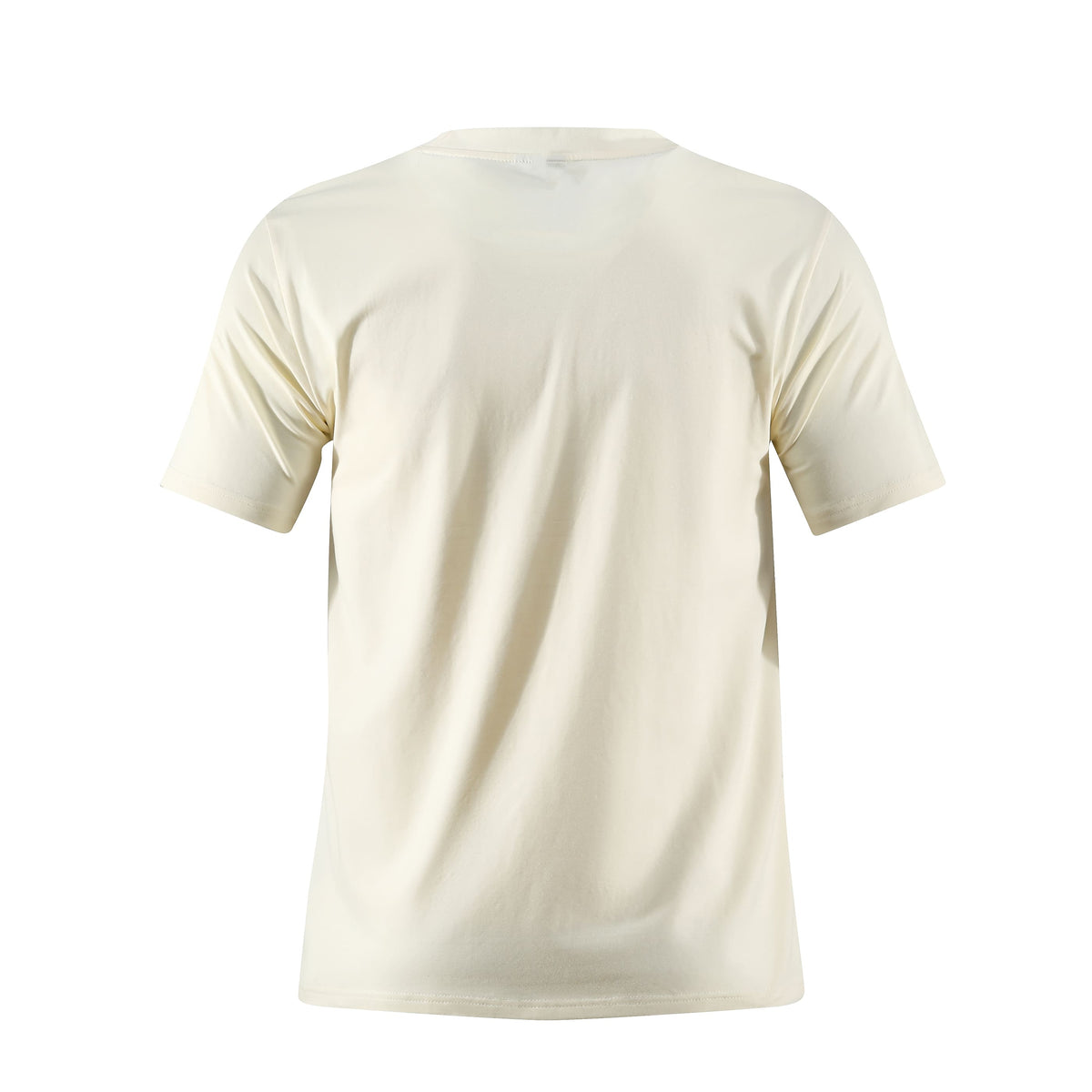 Camiseta 786669 Estampada Crema