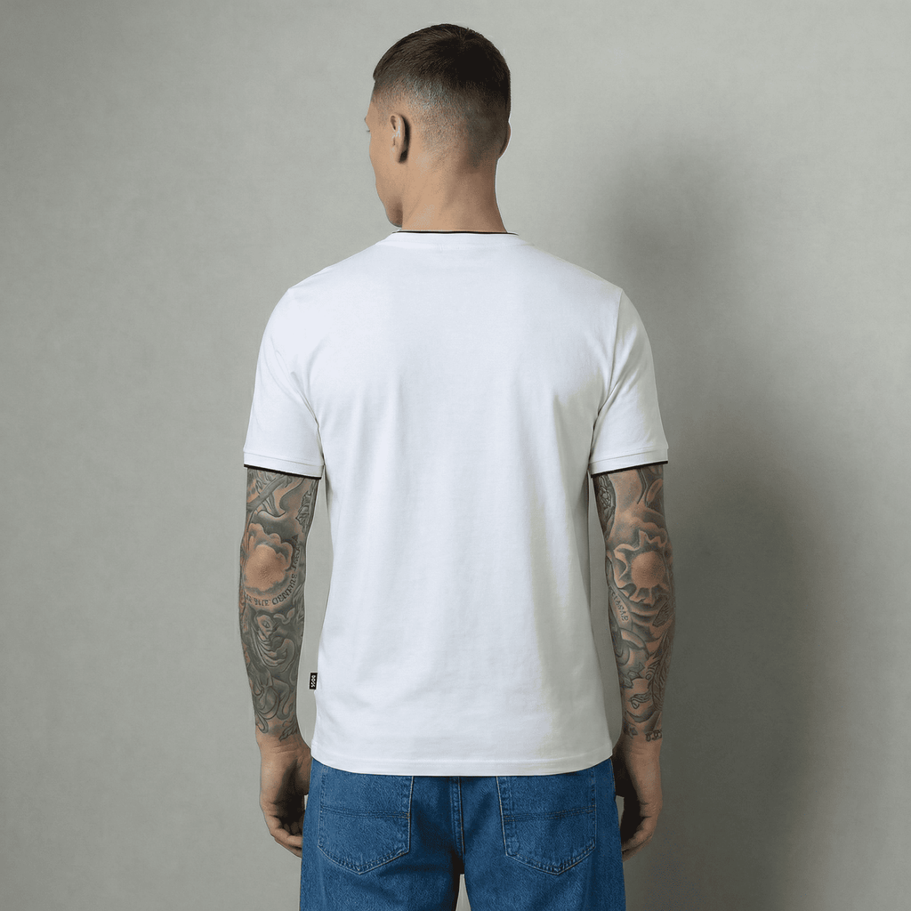 Camiseta 786887 Básica Blanca Para Hombre