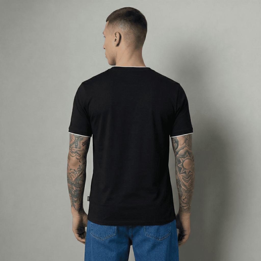 Camiseta 786887 Básica Negra Para Hombre