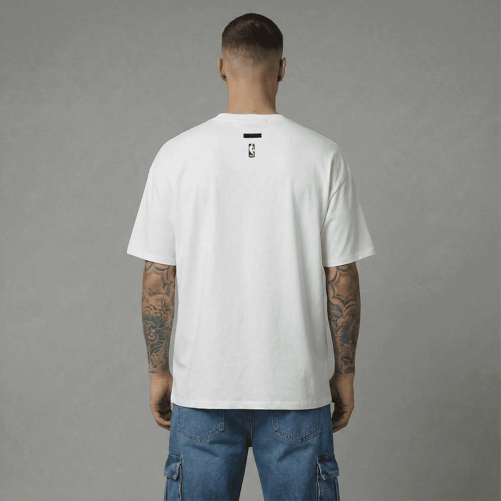 Camiseta 788341 Oversize Blanco Para Hombre