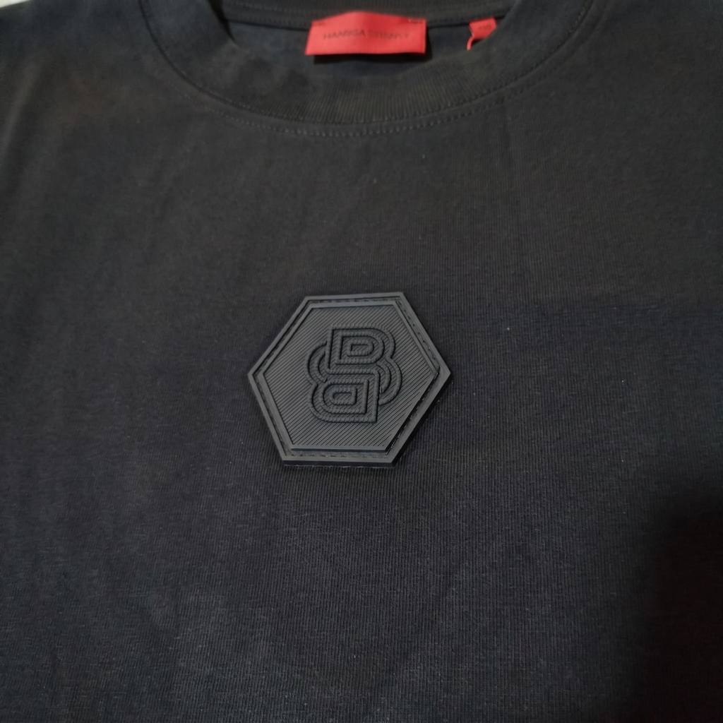 Camiseta 788349 Oversize Negro para hombre