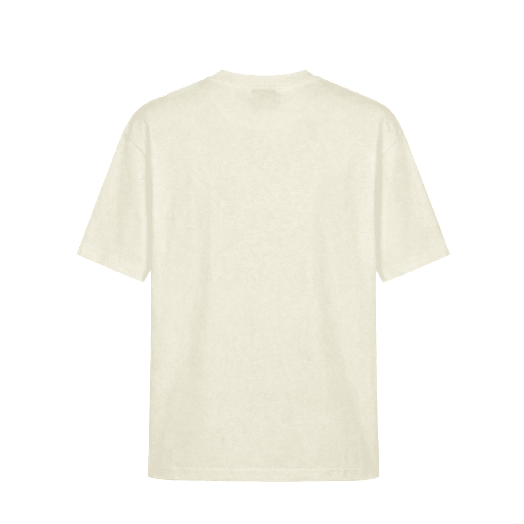 Camiseta 788355 Oversize Crema Para Hombre