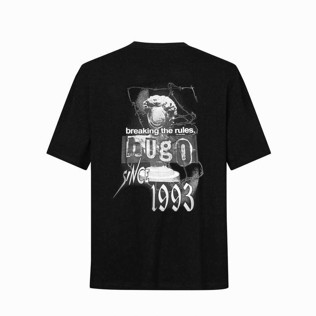 Camiseta 788377 Oversize Negra Para Hombre