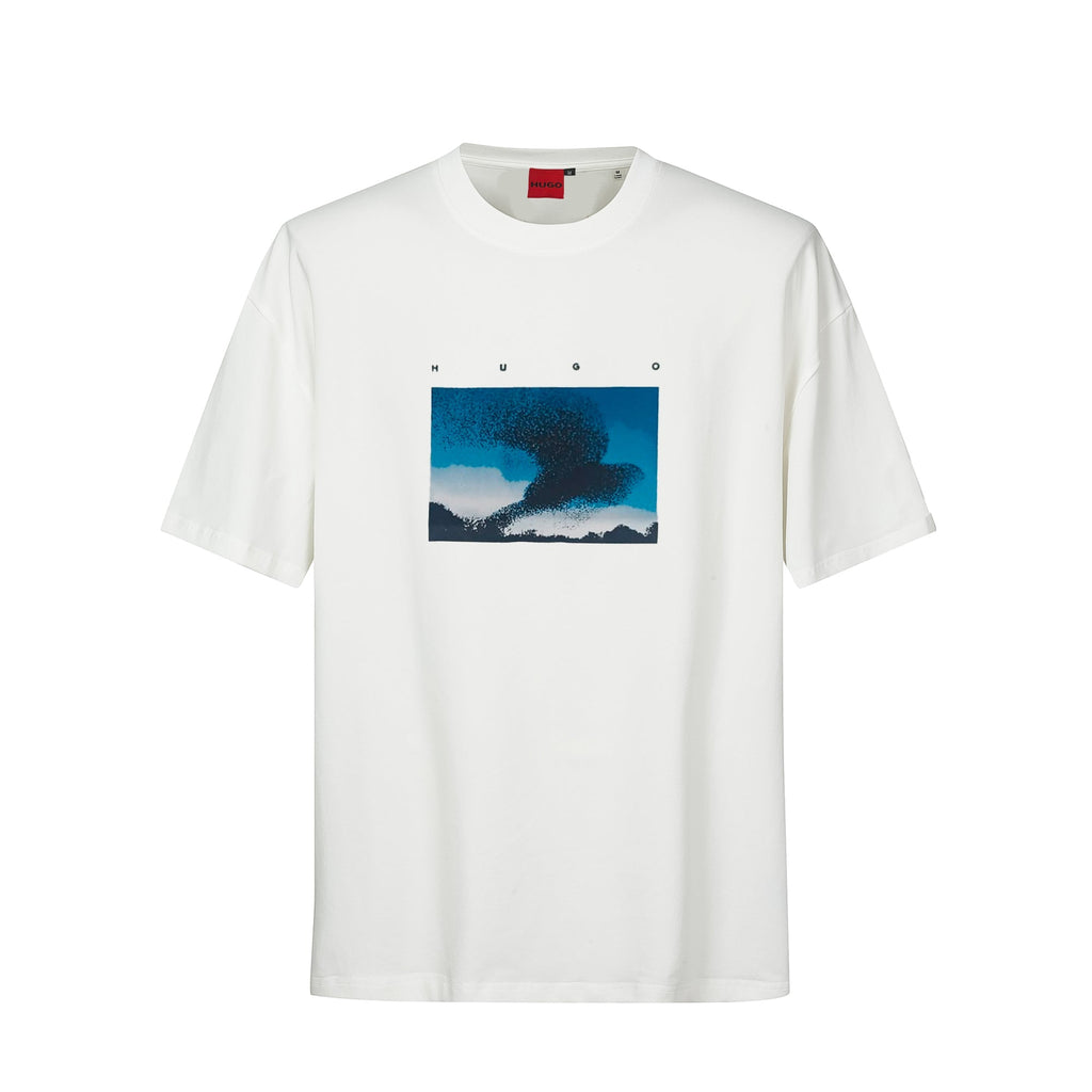 Camiseta 788381 Oversize Blanca Para Hombre