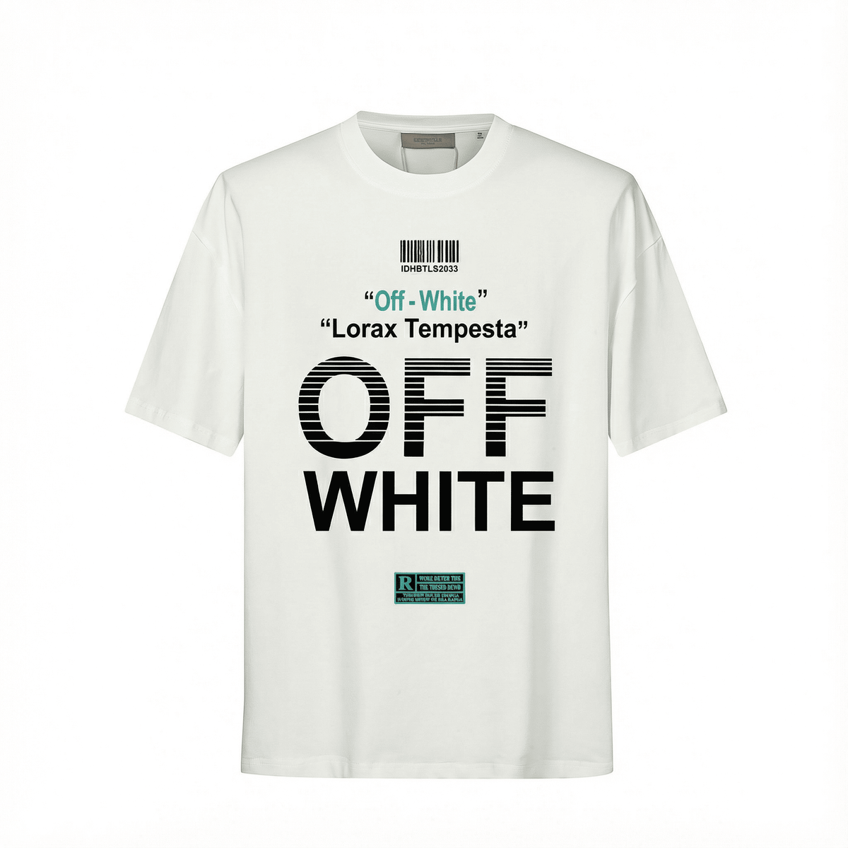 Camiseta 788392 Oversize Blanco Para Hombre