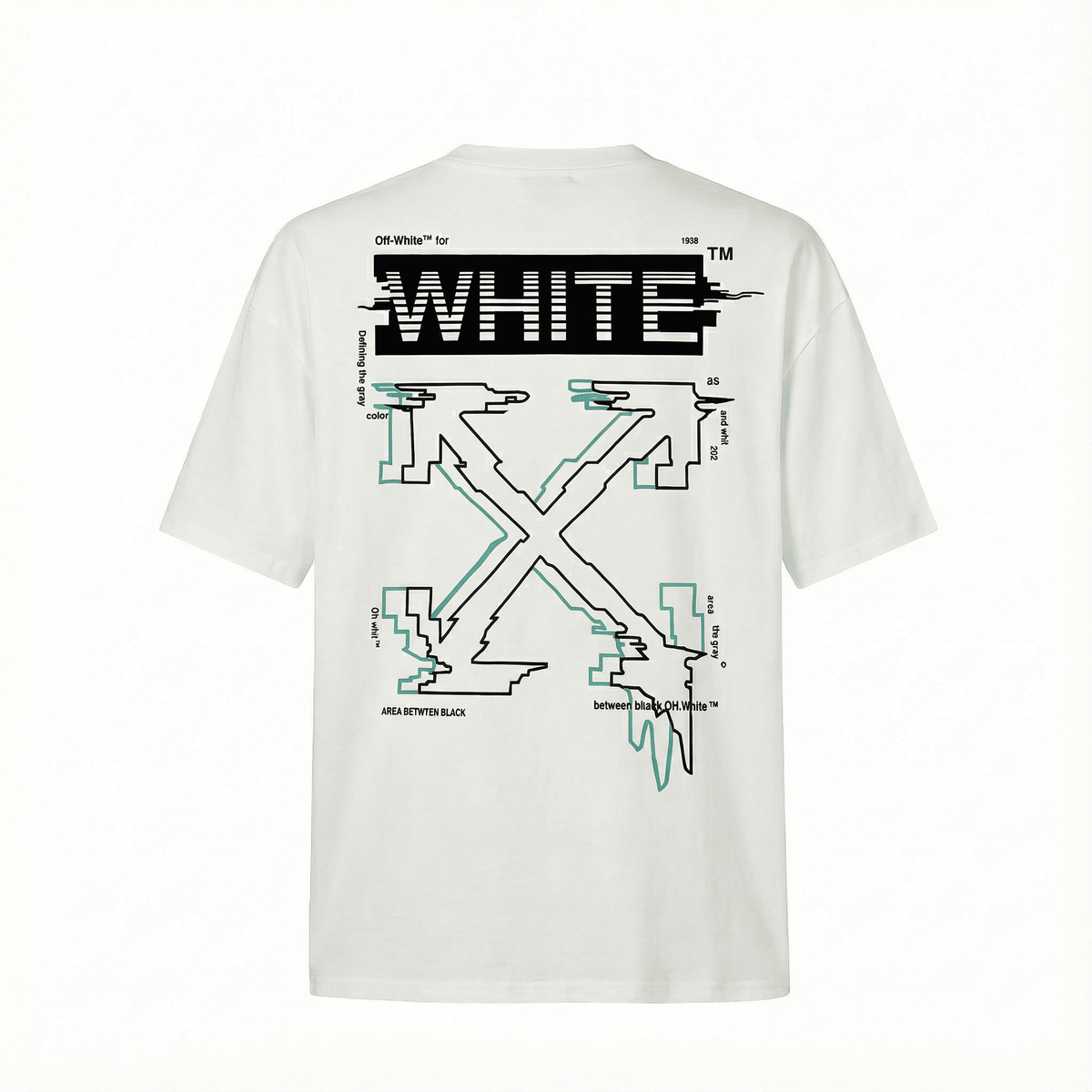 Camiseta 788392 Oversize Blanco Para Hombre