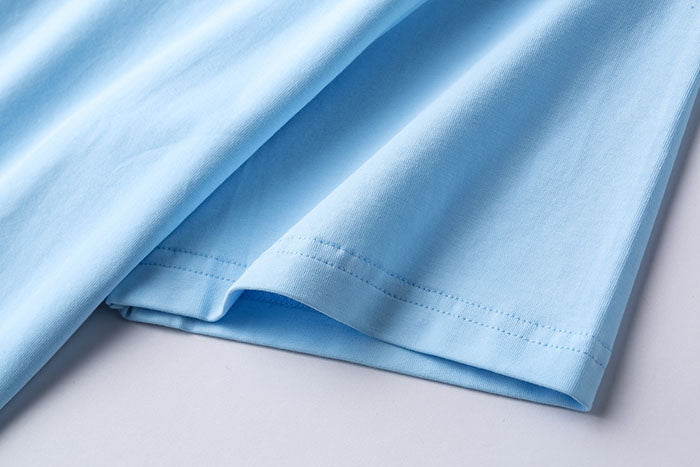 Camiseta 36090 Basica Azul Claro Para Hombre