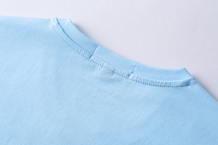 Camiseta 36090 Basica Azul Claro Para Hombre