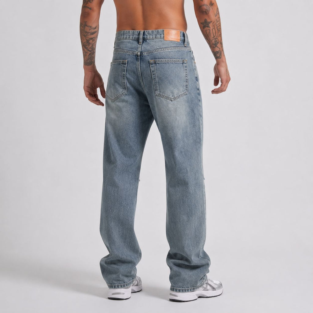 Jean PP U025L Azul Para Hombre