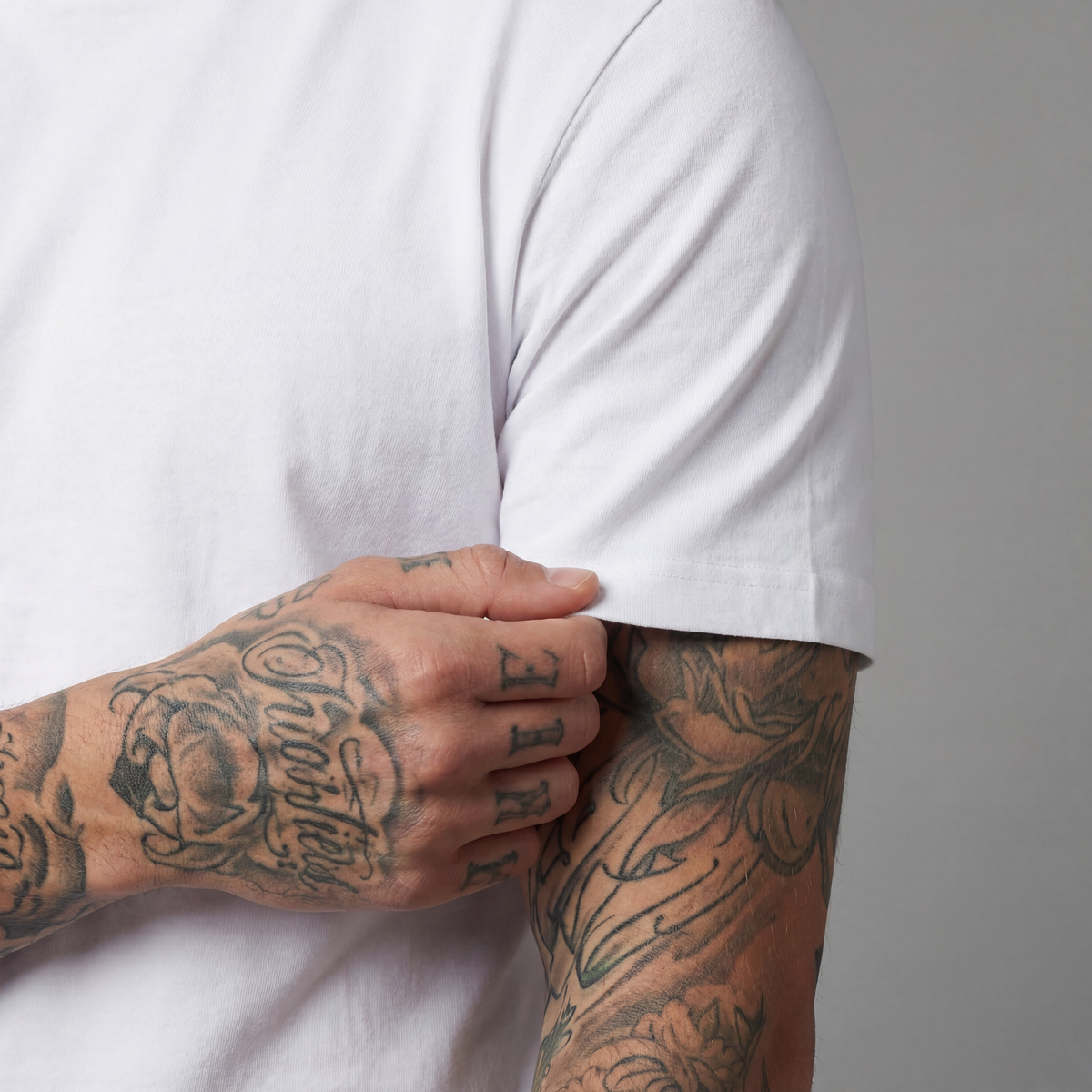 Camiseta 826001 Básica Blanca Para Hombre