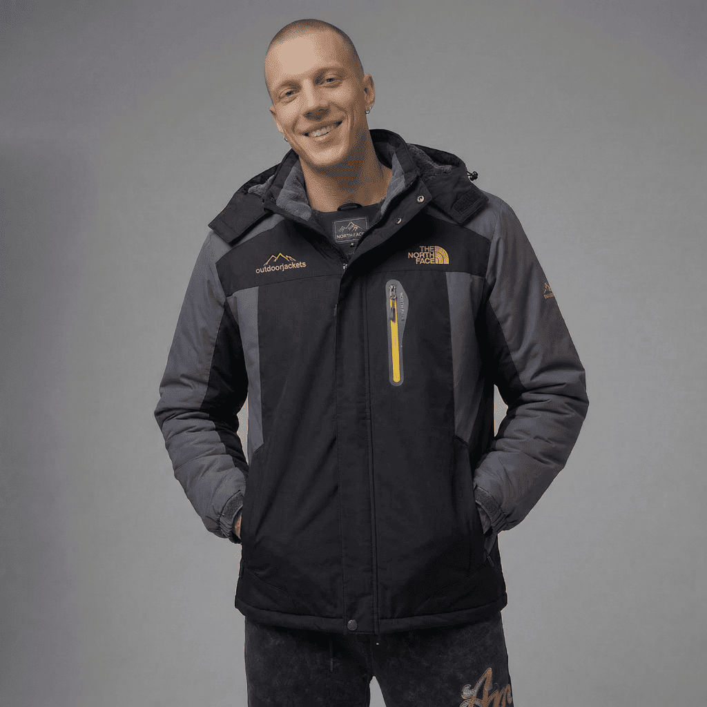 Chaqueta Deportiva Negra Para Hombre Ref. 828