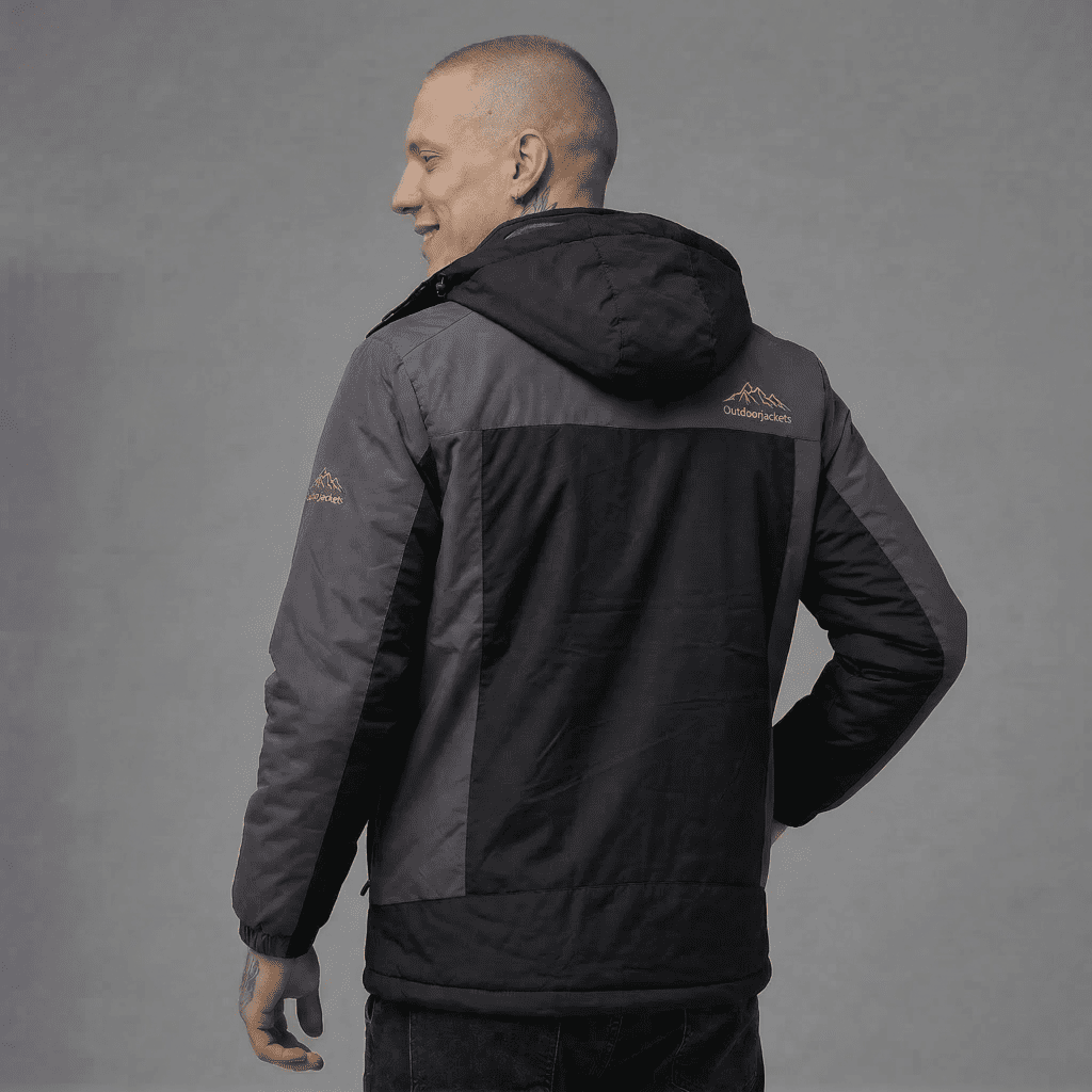 Chaqueta Deportiva Negra Para Hombre Ref. 828