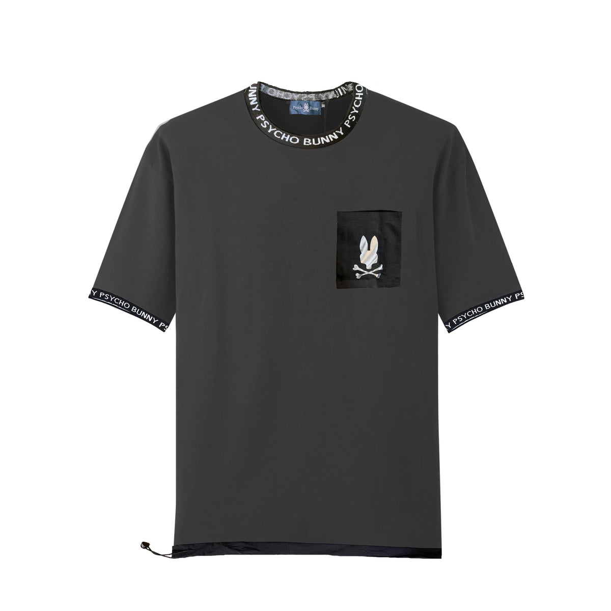 Camiseta 834005 Oversize Gris Oscuro Para Hombre